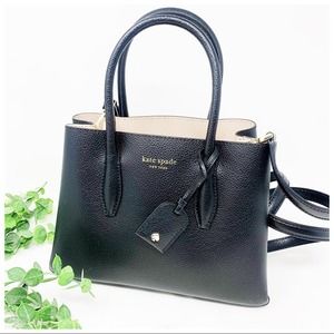 Kate Spade Small Eva Satchel Black